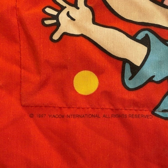 Vintage 1997 Rugrats Viacom International Pillow Sham, 30” x 23”. - Picture 4 of 4